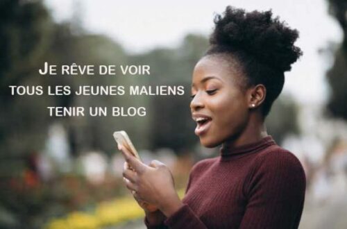 Article : Tous les jeunes Maliens doivent avoir un blog